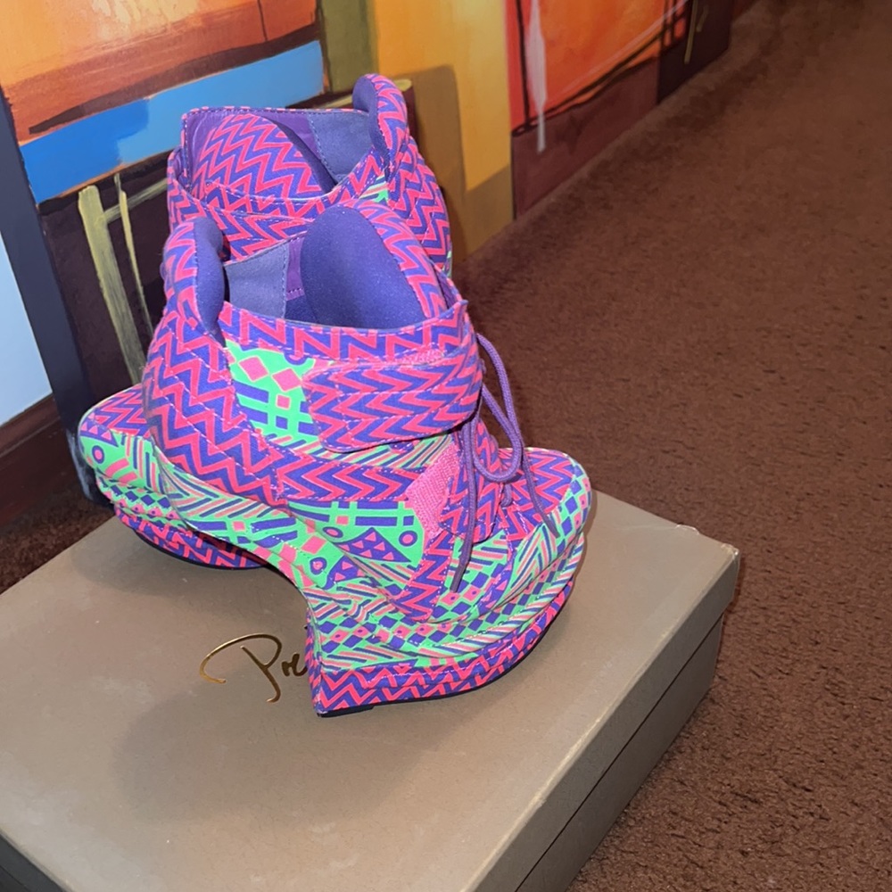 Colorful Half Heel - Picture 3 of 5